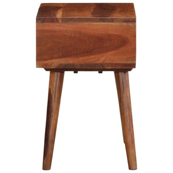Beistelltisch 45x30x45 cm Massivholz Akazie - Image 4
