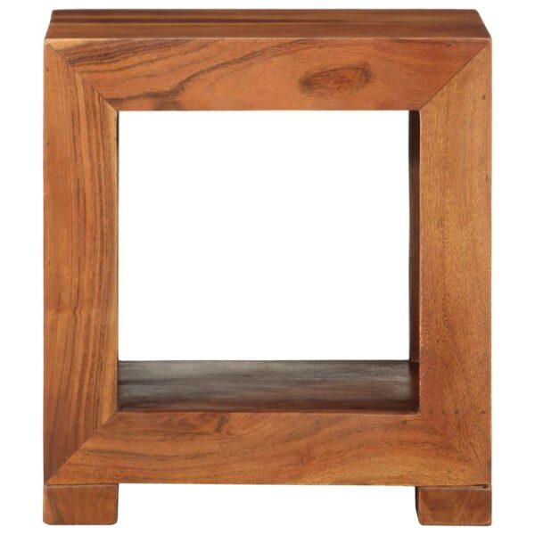 Beistelltisch 37x29x40 cm Massivholz Akazie - Image 2