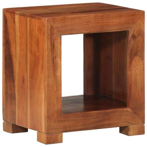 Beistelltisch 37x29x40 cm Massivholz Akazie - Image 9