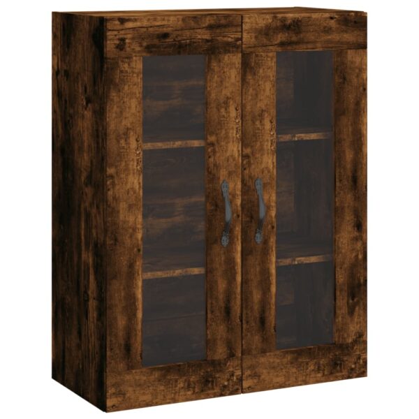 Highboard Räuchereiche 69,5x34x180 cm Holzwerkstoff - Image 5