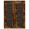 Highboard Räuchereiche 69,5x34x180 cm Holzwerkstoff - Image 6