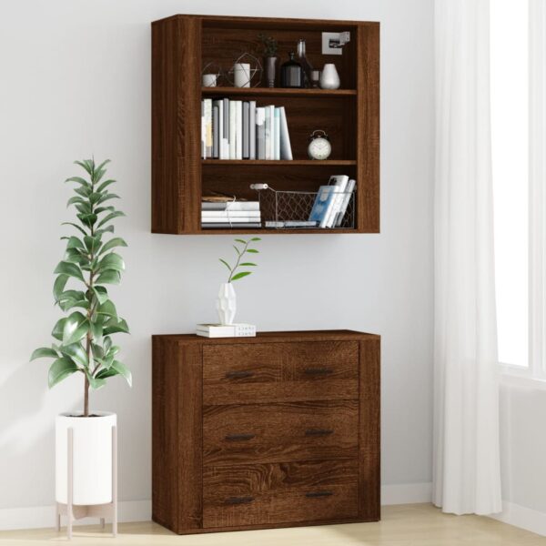 Highboard  Eichen-Optik Holzwerkstoff - Image 3