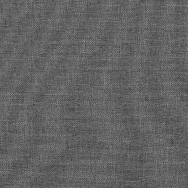 Schaukelsessel mit Hocker Dunkelgrau Stoff - Image 10